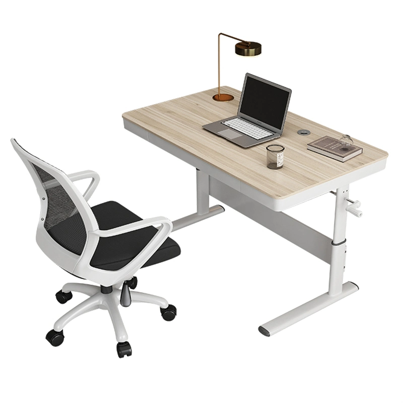 Manual Adjustable Height Home Sit Stand Computer Gaming Desk