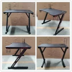 China Factory with RGB Wooden/MDF Top Mesa PC Gamer /Game/Laptop/Computer/Office/Gaming Table/Desk Price for Home/Office/Bar Commercial Furniture