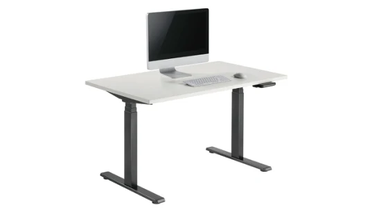 Modern Home Office Furniture Wholesale 3-Stage Dual Motors Electric Standing Table Gaming Height Adjustable Computer Sit to Stand up Desk