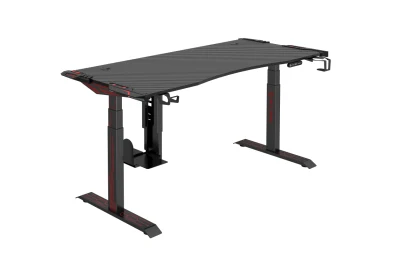 Jiecang Adjustable Stand Computer Table Desks L Shaped Sitting Standing Gaming Desk New