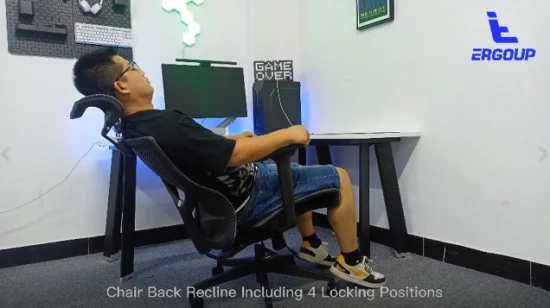 New Design Modern Comfortable Staff Reclining Swivel Desk Office Chair Computer Gaming Mesh Adjustable Ergonomic Chairs