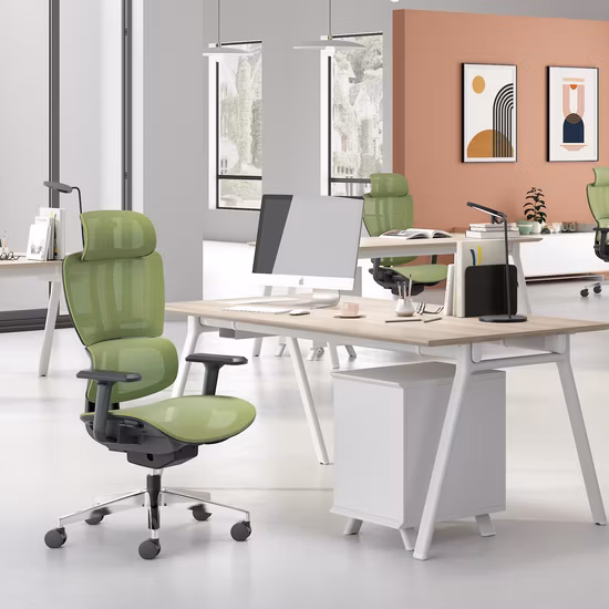 Chinese Modern Swivel Comfortable Sihoo M57 High Back Ergonomic Black Computer PU Adjustable Armrest Executive Mesh Office Chair