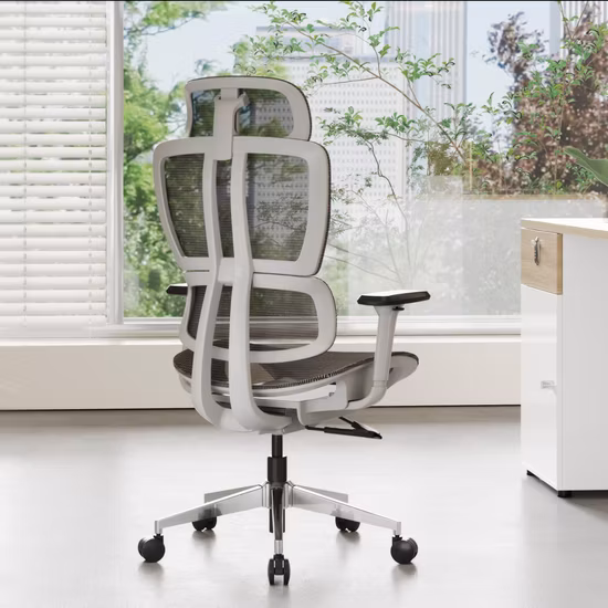 Chinese Modern Swivel Comfortable Sihoo M57 High Back Ergonomic Black Computer PU Adjustable Armrest Executive Mesh Office Chair