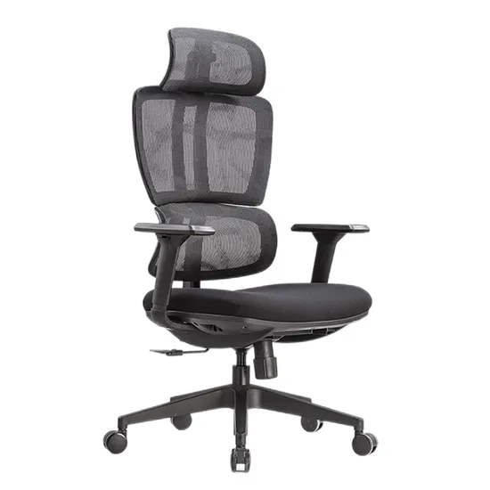 Chinese Modern Swivel Comfortable Sihoo M57 High Back Ergonomic Black Computer PU Adjustable Armrest Executive Mesh Office Chair
