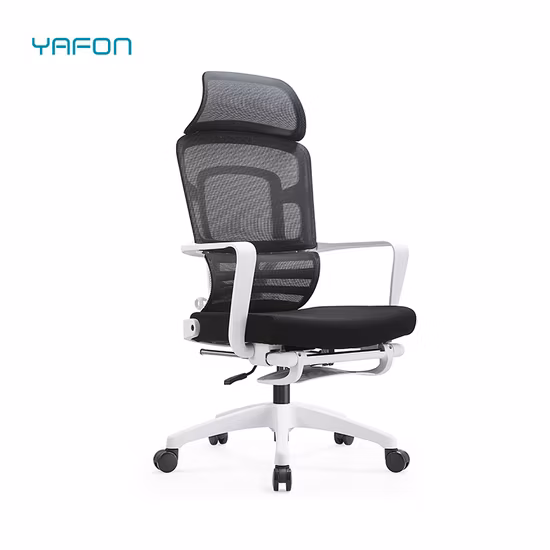 China Office Furniture Modern Design High Back Revolving Manager Boss Ergonomic Black Leather Swivel Lift Computer Executive Adjustable Gaming Office Chair