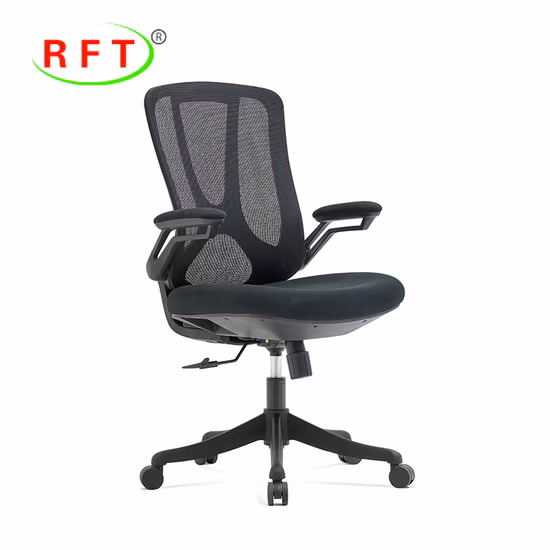 Foshan Office Furniture Factory Lumbar Support Mesh Swivel Boss Manger Chair