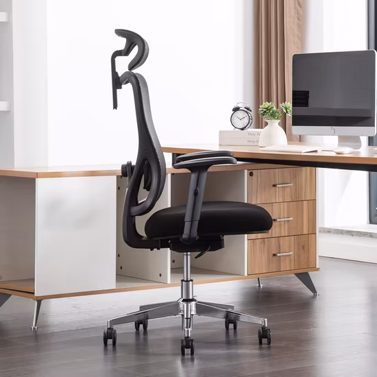 China Manufacturer High Quality Mesh Task Chair Adjustable Ergonomic Comfortable Swivel Office Chair