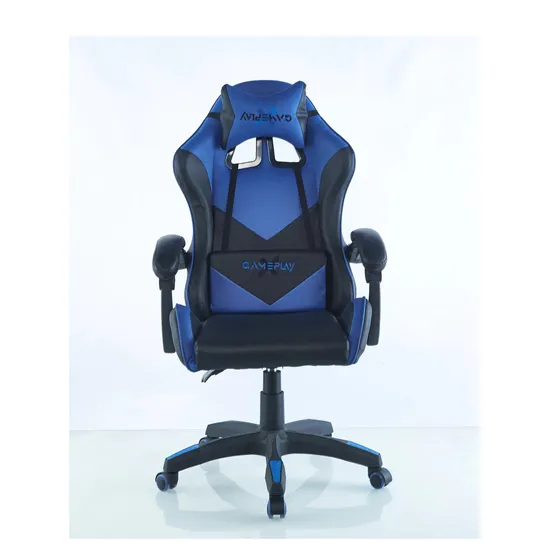 Leather Design Ergonomic Swivel Recliner Gaming Chair Silla with Footrest