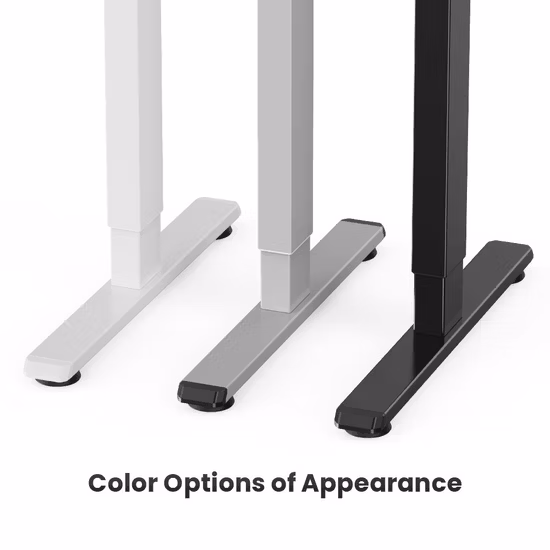 New Design Professional Cool Z-Shape Standing Modern Height Adjustable LED RGB Computer Table PC Gaming Desk