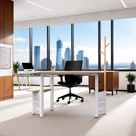 Jiecang Factory Professional Customization High Performance Low Noise Ergonomic 1250n Load Capacity Robot Armor Style Cool Lights E-Sports &nbsp;Gaming Standing Desk